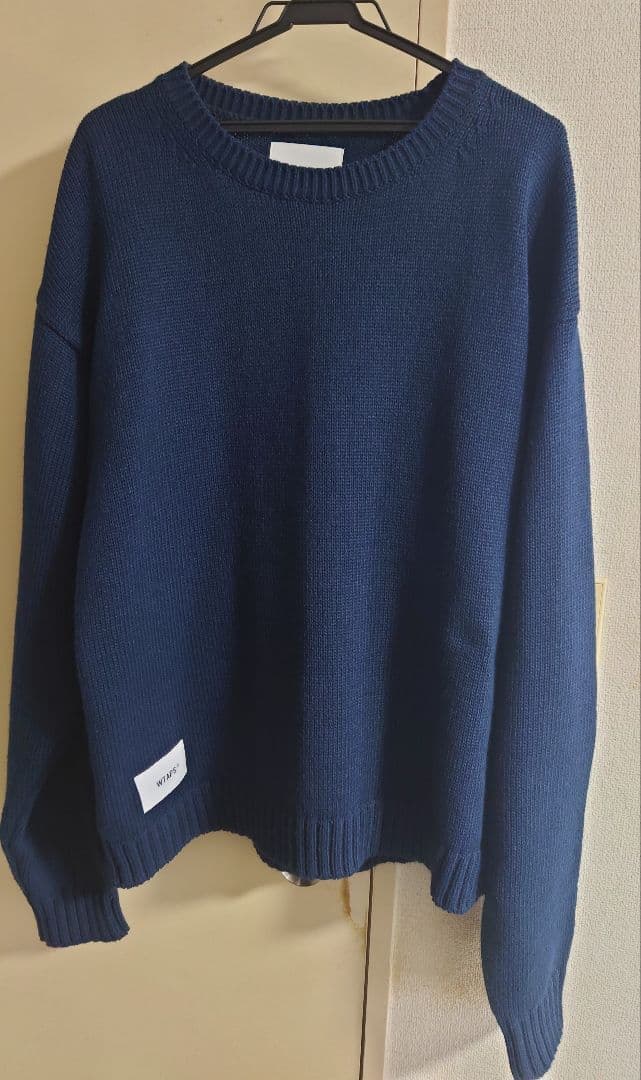 トップス WTAPS CREW NECK 02 / SWEATER XL NAVY
