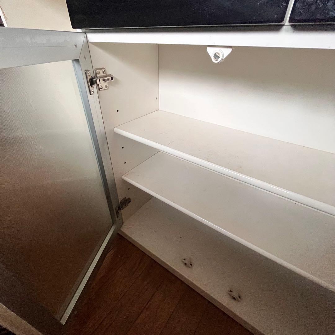 ニトリ　バーカウンター(パース2)120 収納付き