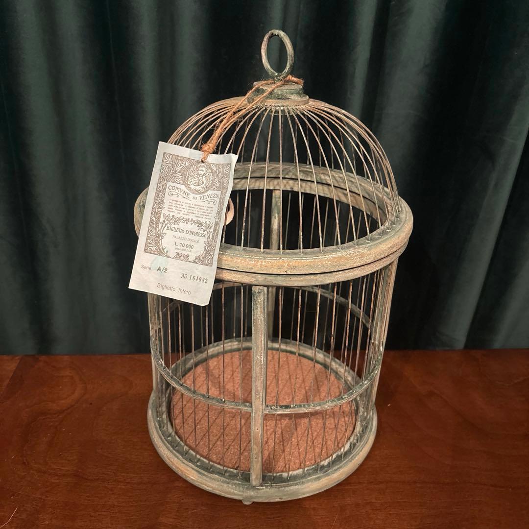 鳥籠　コンランショップ　アンティーク