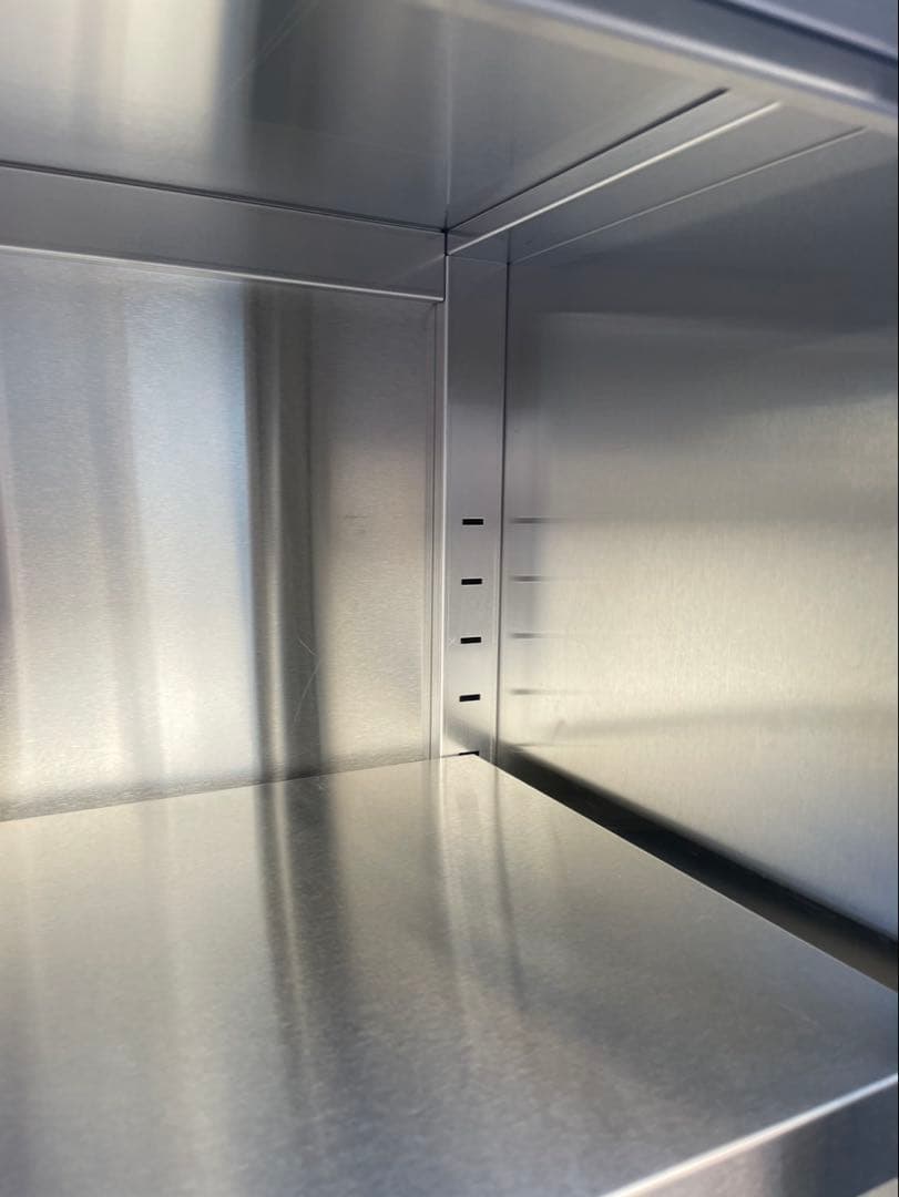 業務用 吊り棚 スライド扉 天吊キャビネット 幅1500×奥345×高さ600