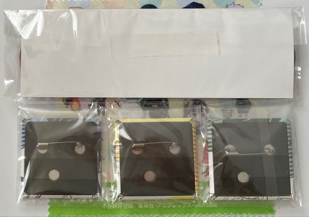 鬼滅の刃 バラエティバッグ スクエア缶バッジ 初期 缶バッジ 当時物 ジャンプ