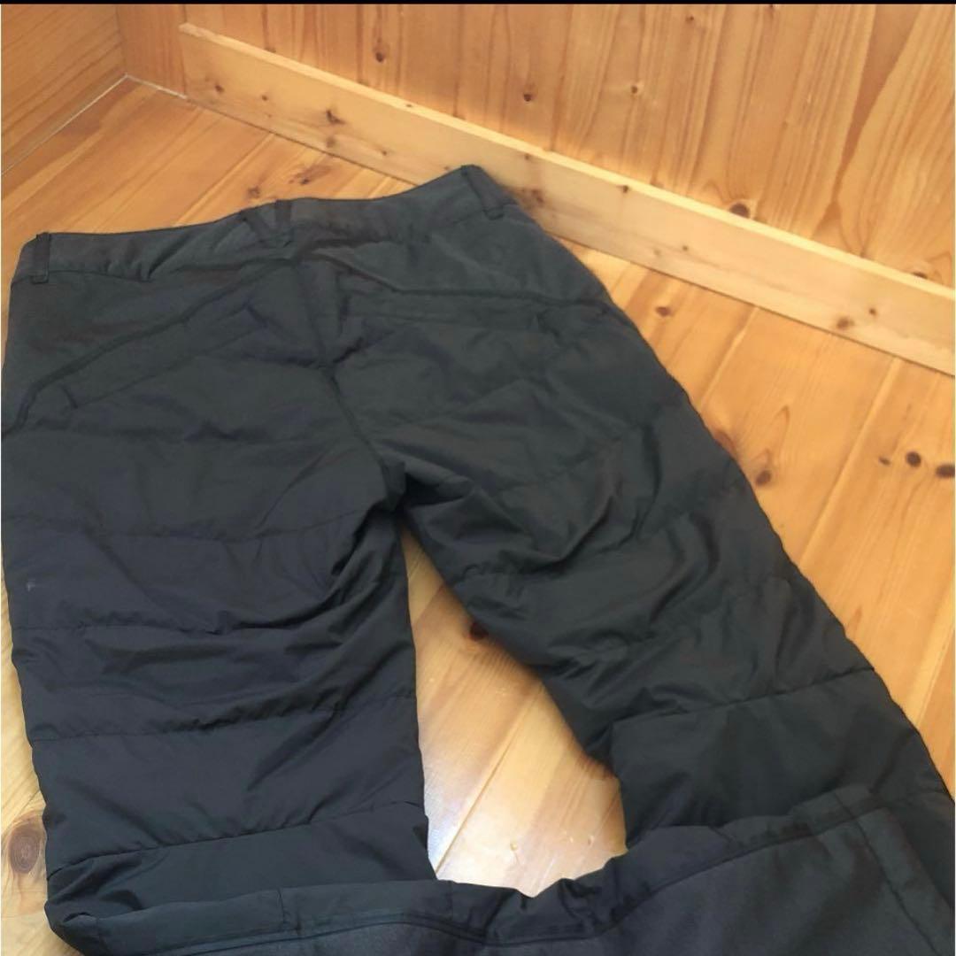 美品　DESCENTE ゴルフ　メンズ ダウンパンツ　防寒　防風