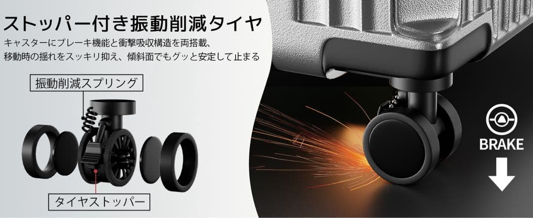 スーツケース⭕️XL⭕️7〜１０泊 シルバー アルミフレーム キャリーケース