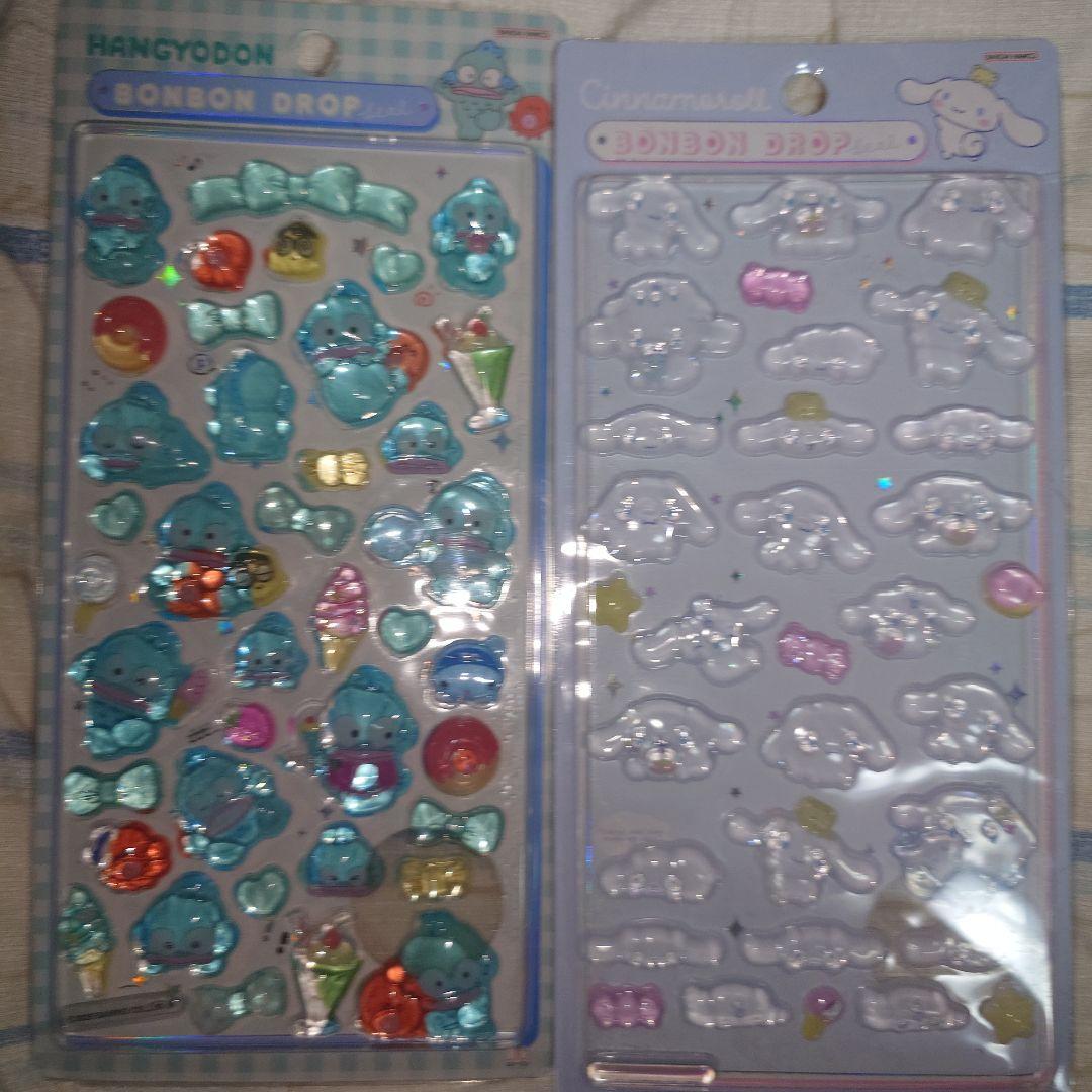 ボンボンドロップキャラクターシール 9パックセット