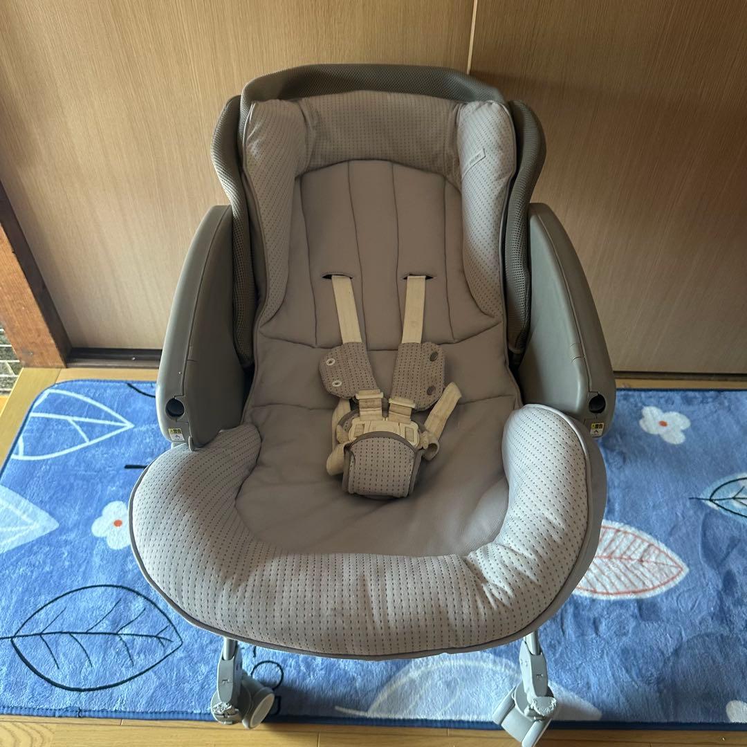 アップリカ ユラリズム オート AC ペールグレー ハイローチェア