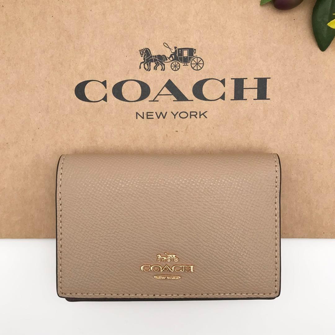 COACH ★大人気★ ビジネス カードケース トープ 名刺入れ 男女兼用 新品
