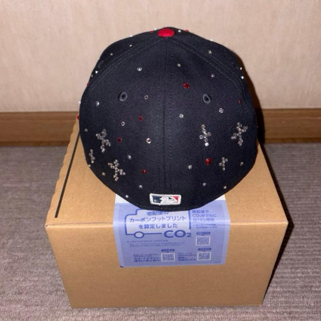 New Era ジュエルキャップ　ラインストーン　ニューエラ　アトランタ