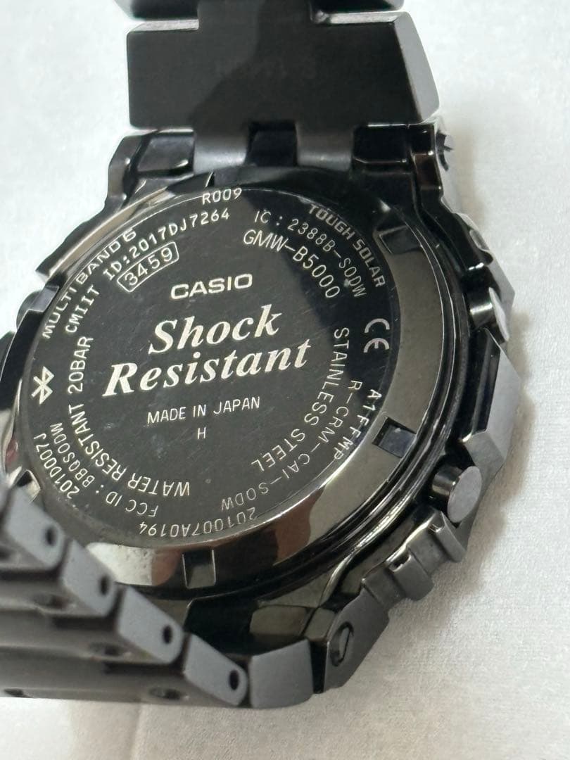 【こういち様】G-SHOCK GMW-B5000GD-1JFブラック