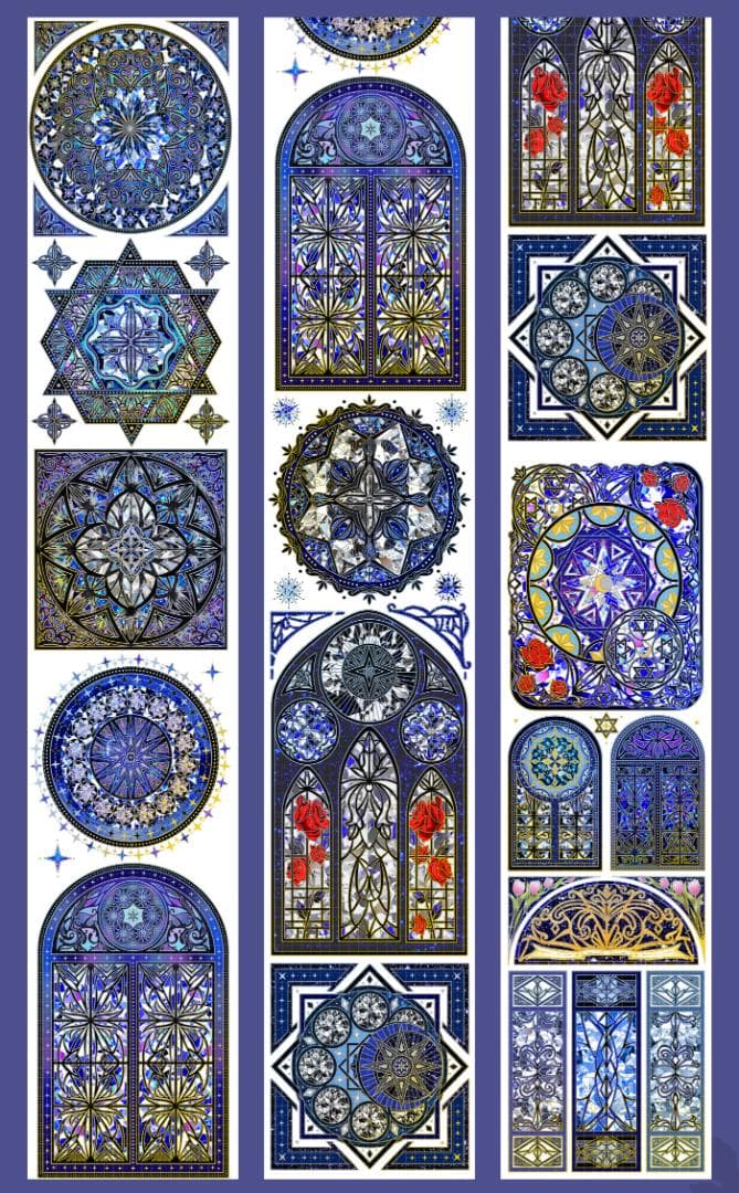 nagistudio 天使收藏馆 圣索菲亚 海外マステ 背景 窓 夜空 星空