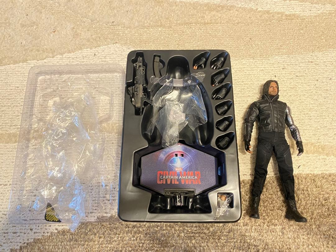 ホットトイズ キャプテンアメリカ シビルウォー 3体セット