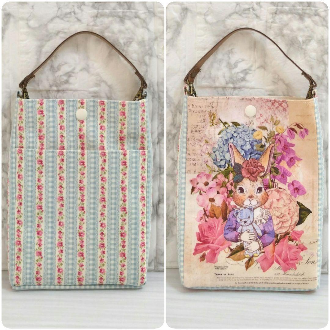 【オーダー品】スマホポーチ　トートバッグ　ジョリーフルール