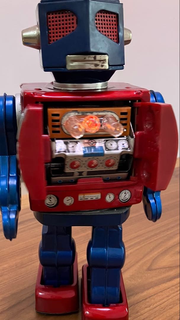 ブリキのロボット　ニュー火星大王　　（動作確認済み）