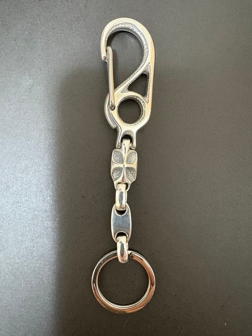 ビルウォールレザー シルバー キーチェーン キーホルダー