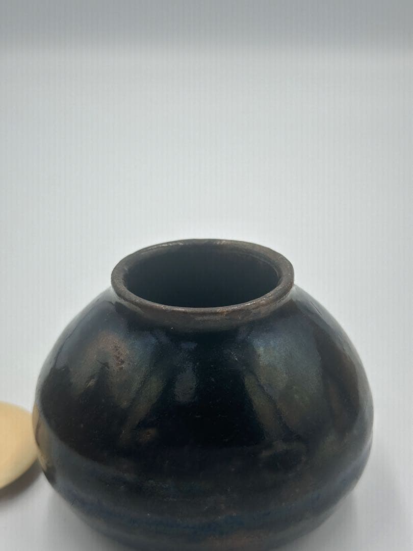 裏千家家元　円能斎書付　古瀬戸茶入　銘　如法