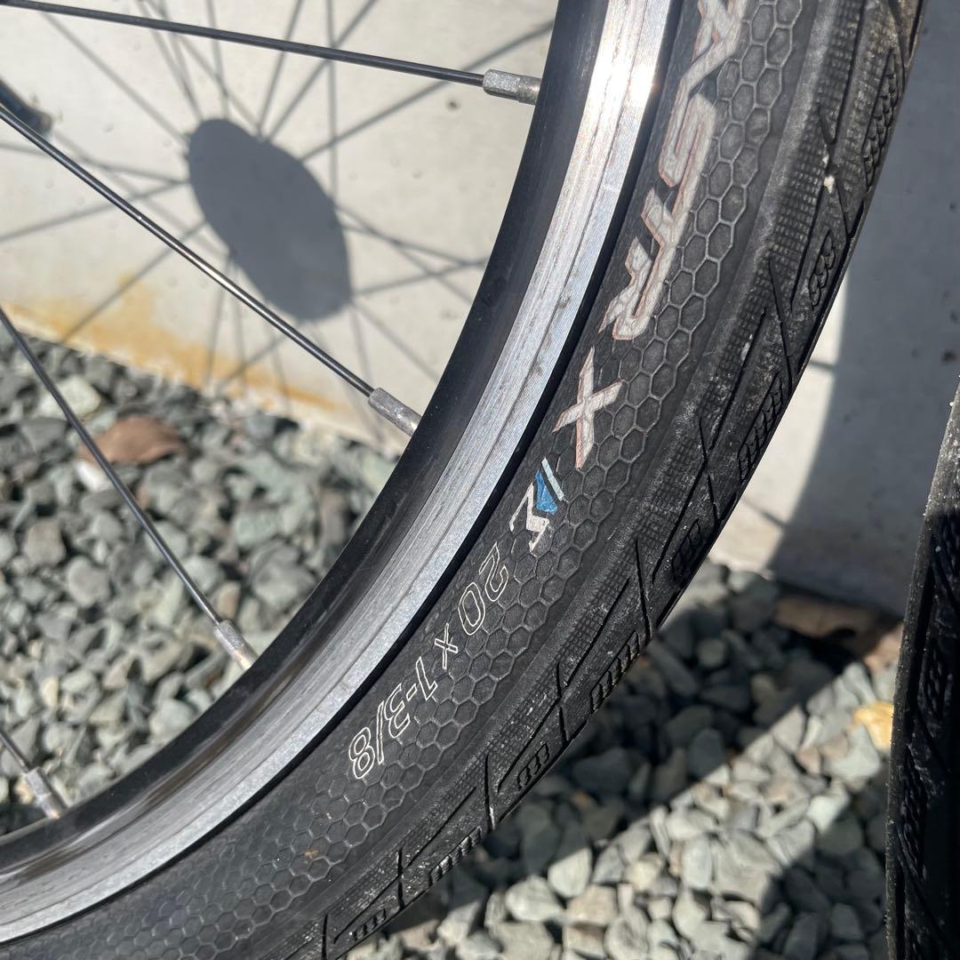 【送料込】20インチ　ホイールand低走行タイヤ付