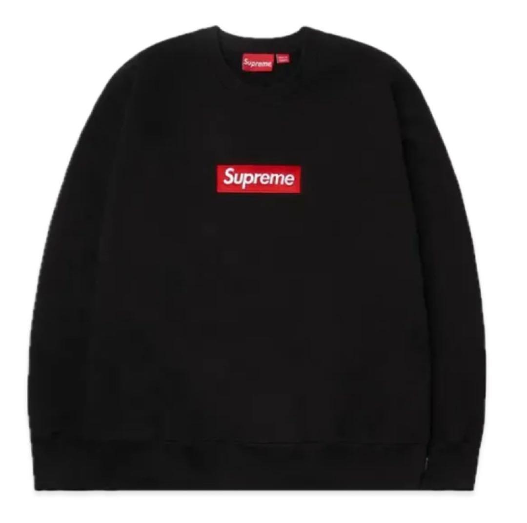 Supreme Box Logo Crewneck 22FW【BLACK／M】