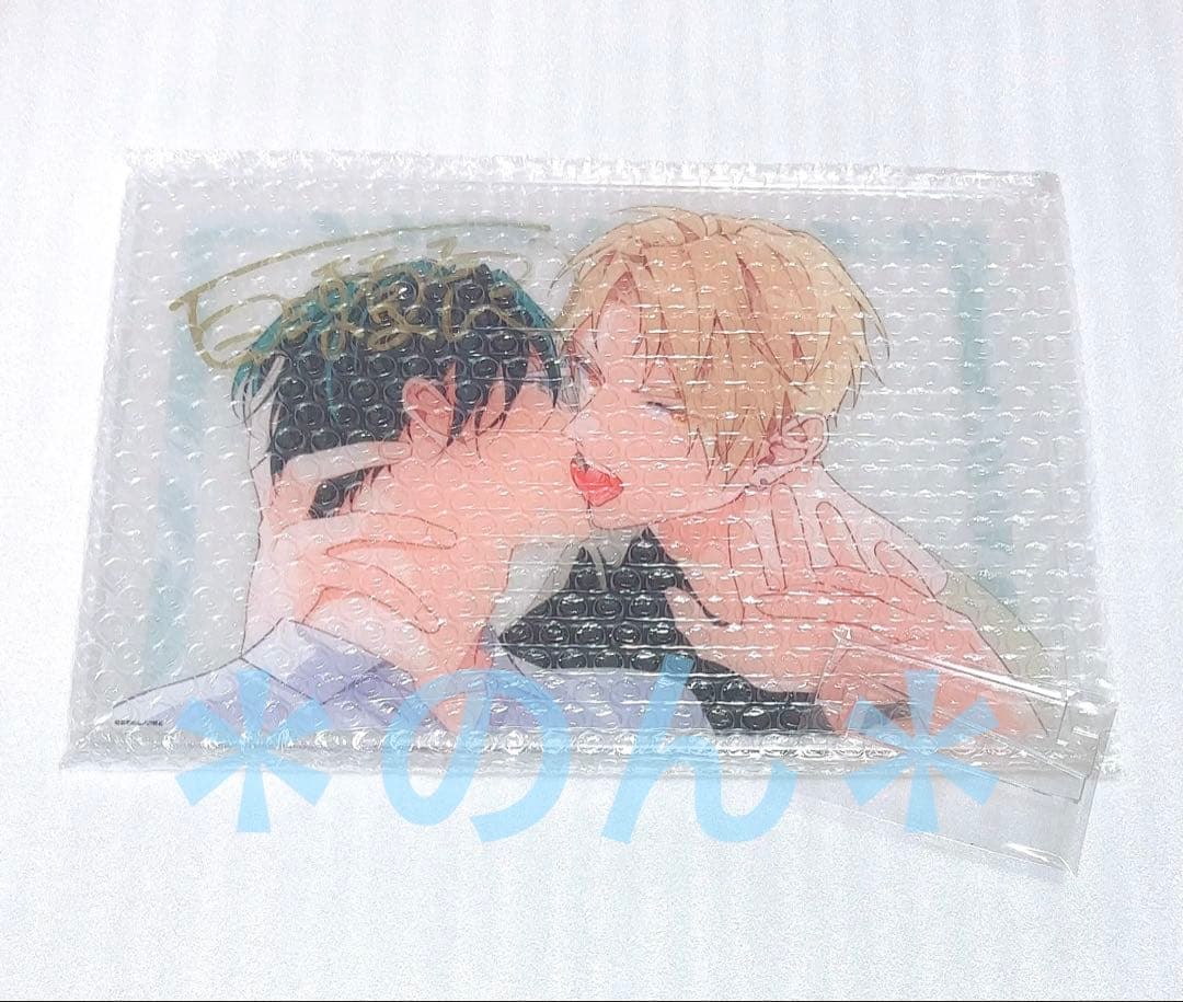 百瀬あん 直筆サイン入り A4 アクリルプレート 舌先から恋 Chillche