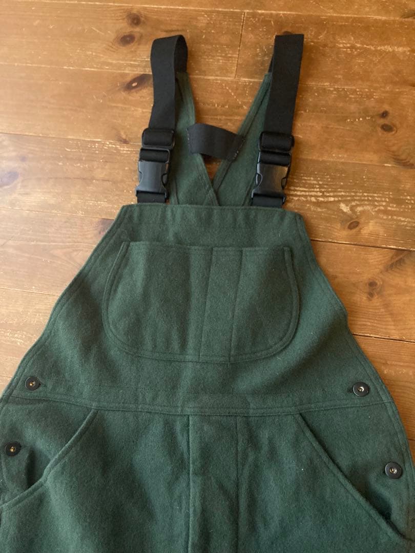 【レア】USA製 USDA 森林局ユニフォーム ウール オーバーオール