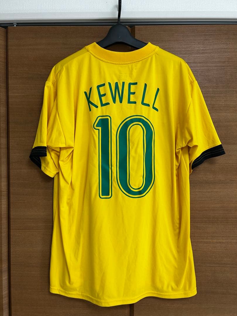 Nike オーストラリア代表KEWELL 10 イエローシャツ XL
