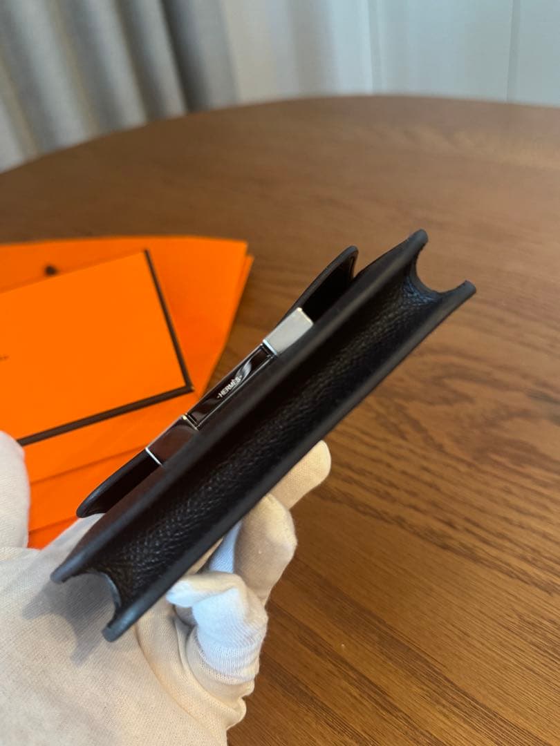 新品未使用 正規品 エルメス コンスタンス スリム 黒 ブラック