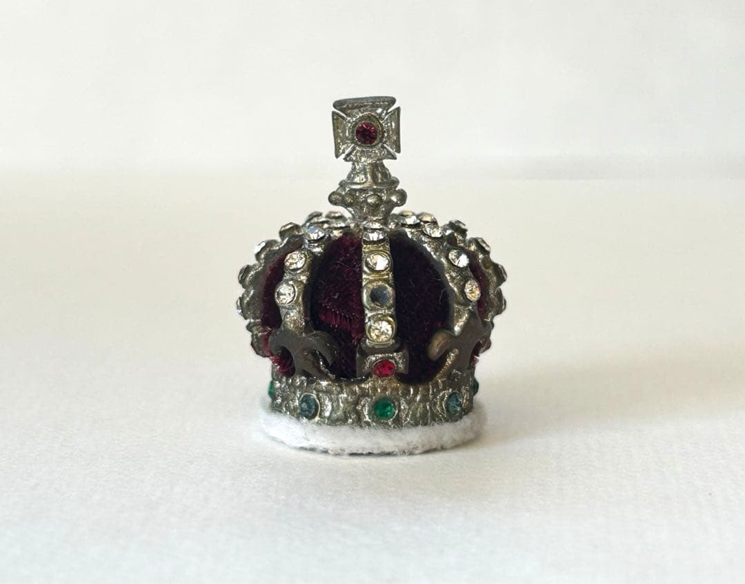 英国 王室 王冠 ミニチュア インド帝国 王冠　ジョージ5世の王冠