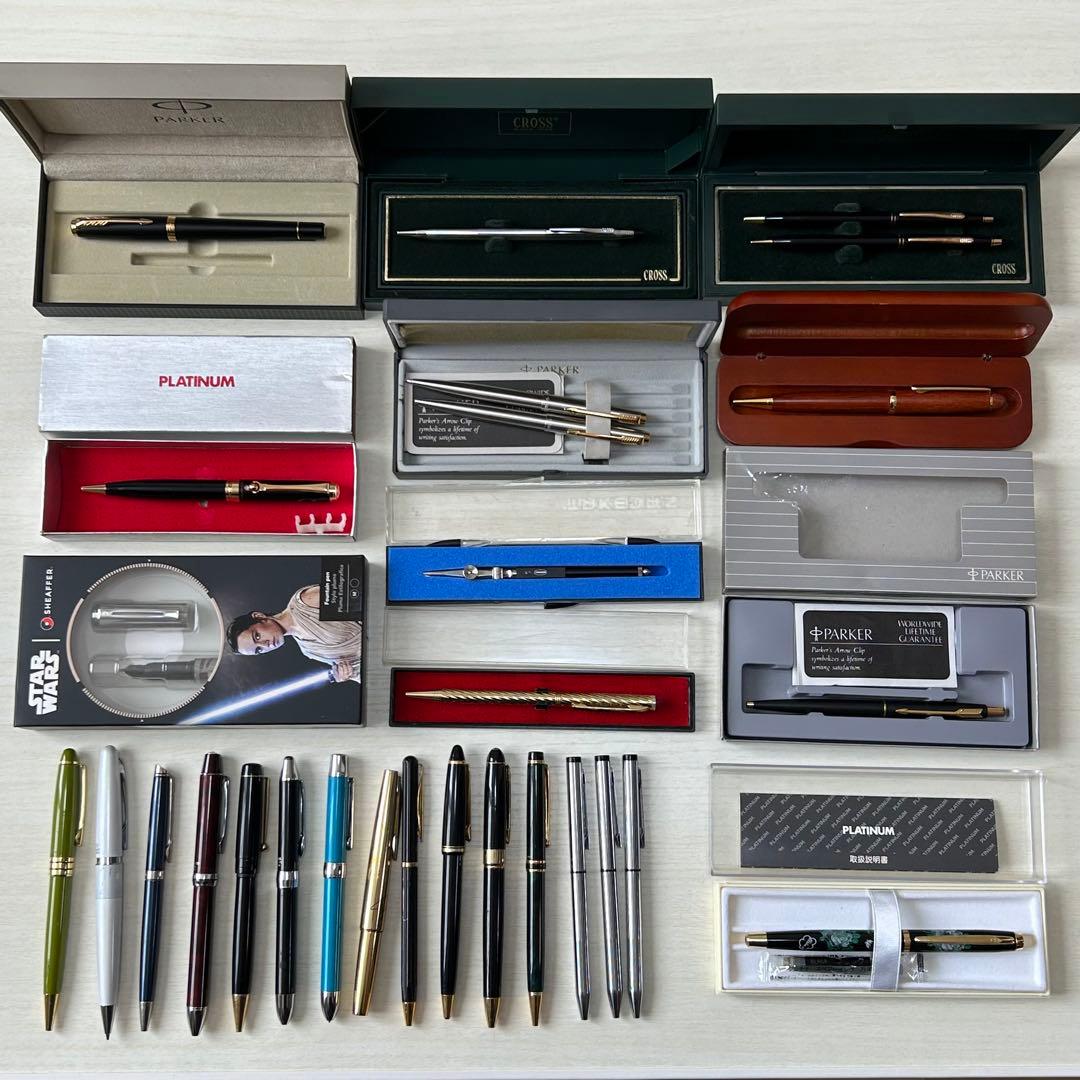 シャーペン ボールペン 万年筆 まとめ売り 大量 セット 廃盤 限定