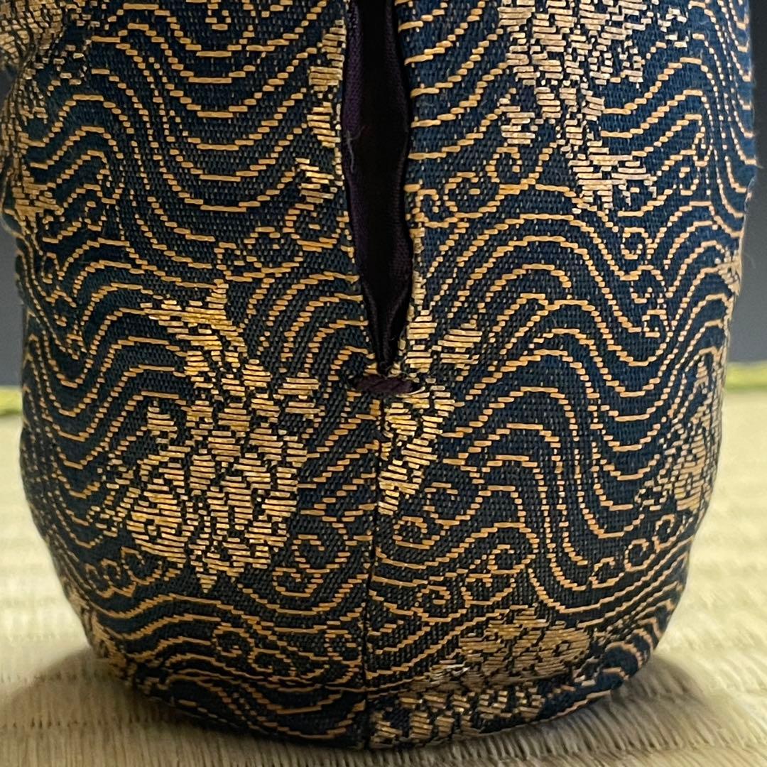 膳所焼 陽炎園 玉柏手 茶入 茶道具 骨董品 301