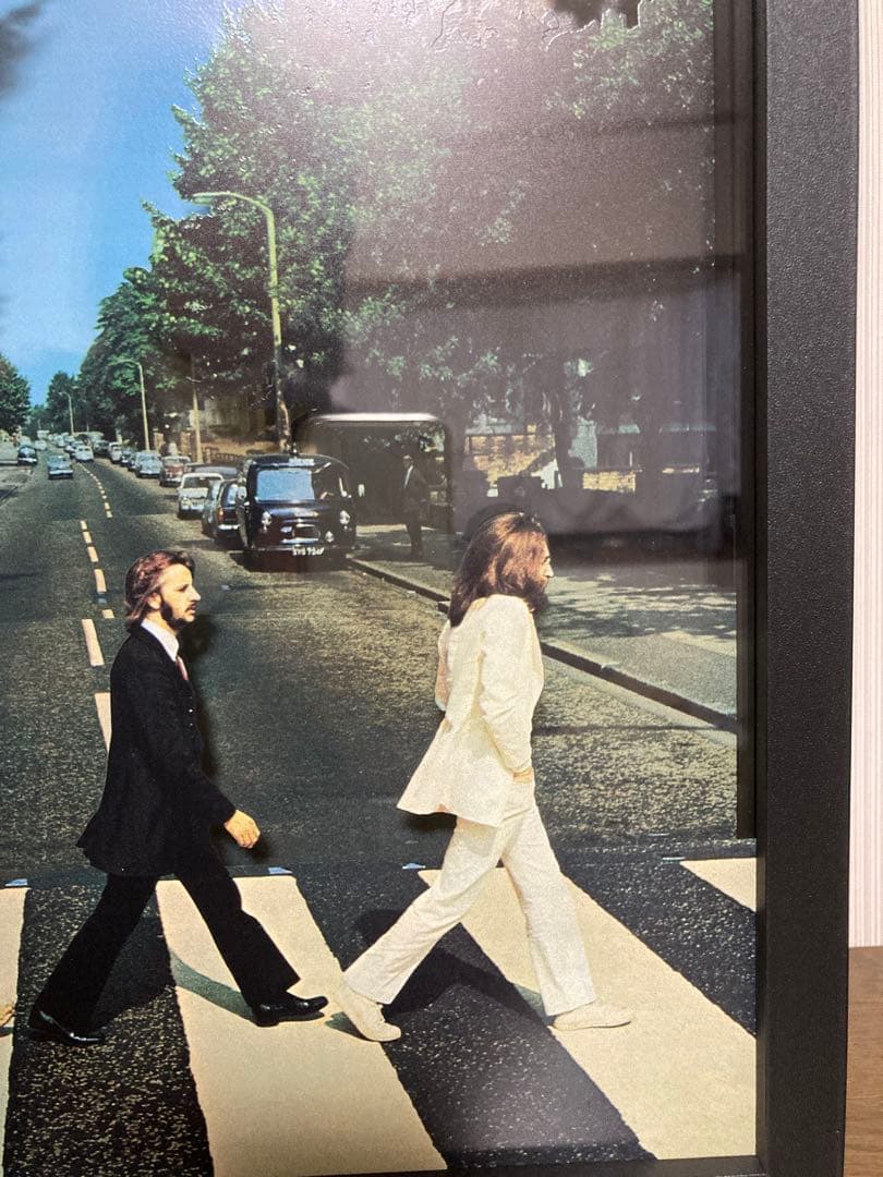 beatles シャドーボックス　アビーロード　3Dアート