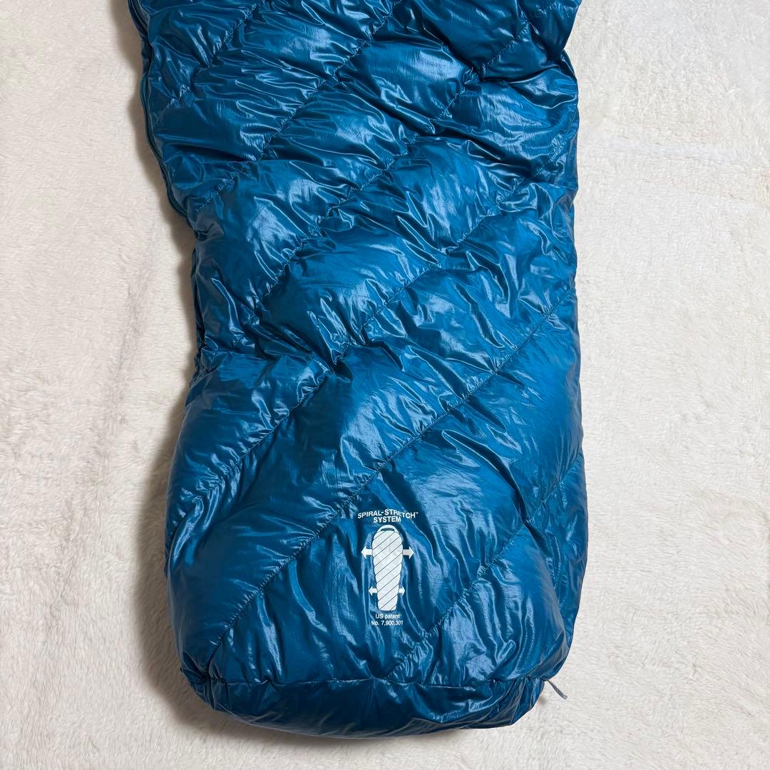 極美品モンベル　アルパインダウンハガー800 右ジップバルサムクリーニング済