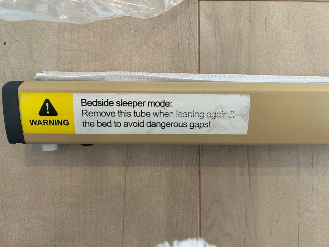 折りたたみ HZDMJ ベビーベッド ゆりかご 添い寝 プレイヤード　ベージュ