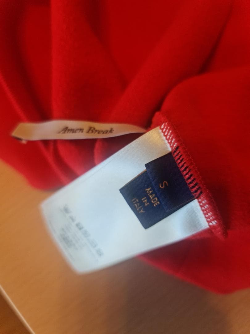 LOUIS VUITTON ロゴ入りスウェットシャツ レッド