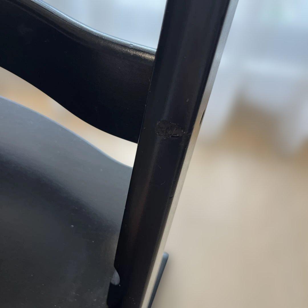 専用★ストッケ　トリップトラップ　チェア　ブラック　レンチ付き　取扱説明書