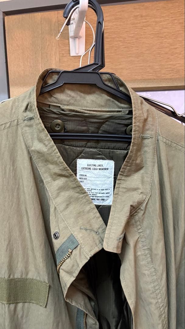 【完売品 美品】ビッグシルエットM-65 ライナーモッズコート2枚セット3WAY