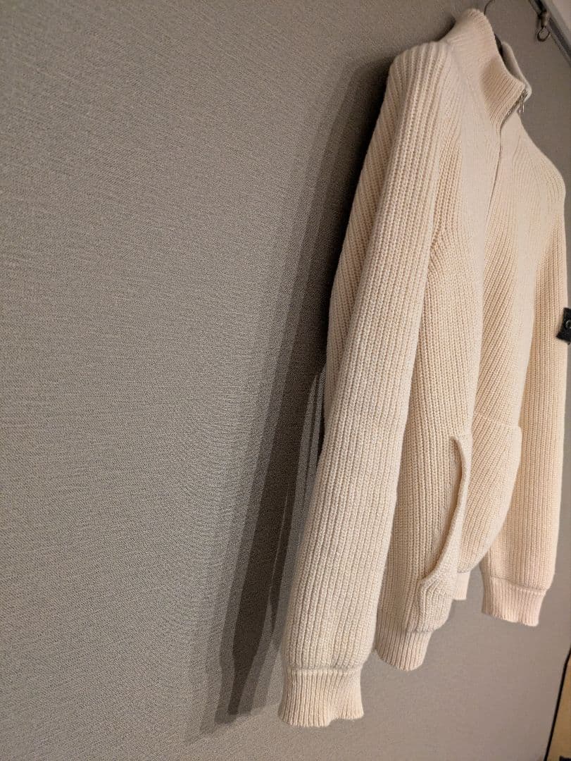 STONE  white tag ドライバーズニット