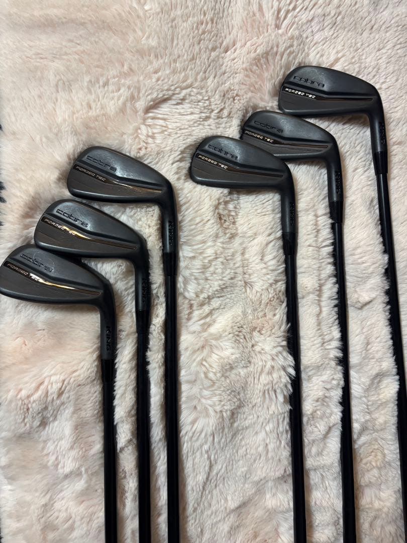 キング FORGED TECアイアンセット 6本セット シャフトオニキスブラック