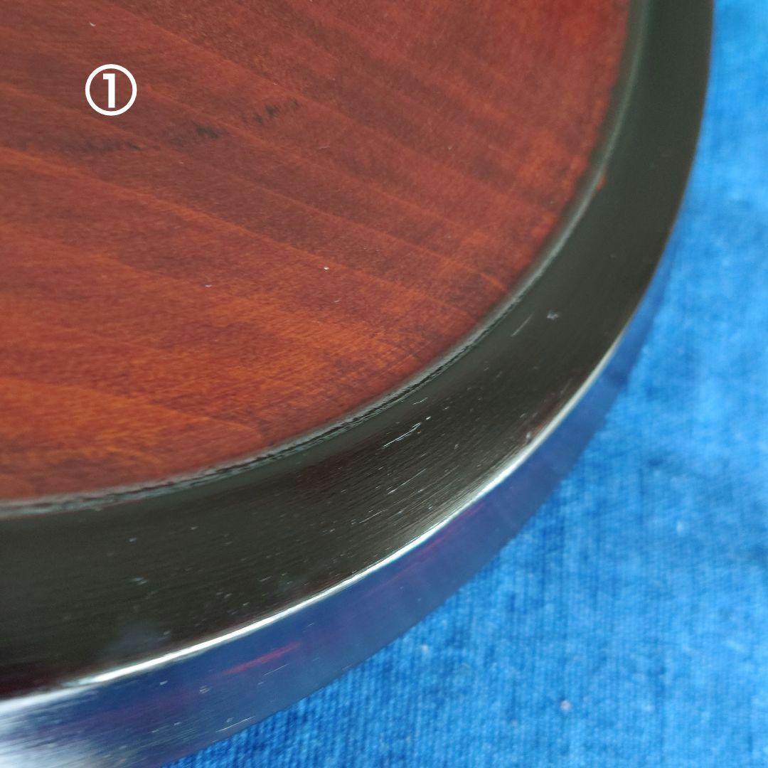 流れ小付丸盆象谷塗　仁田デザイン事務所　仁田貴夫　漆器プロジェクト　生活漆器