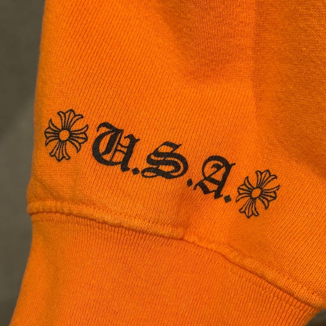 CHROME HEARTS オレンジ トレーナー