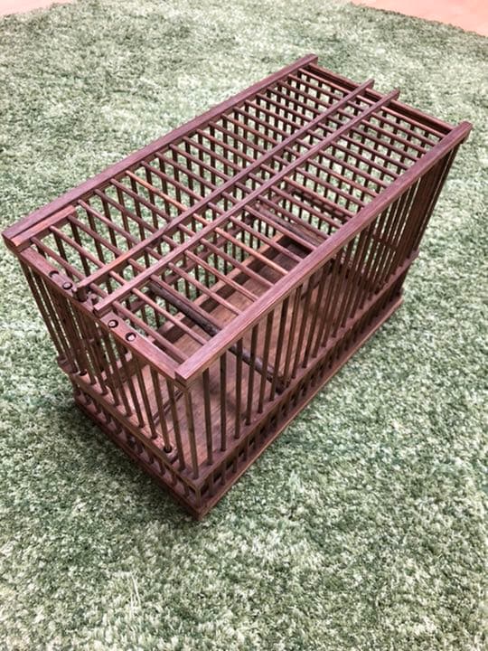 鳥籠　竹籤／木製　(大・中・小)セット