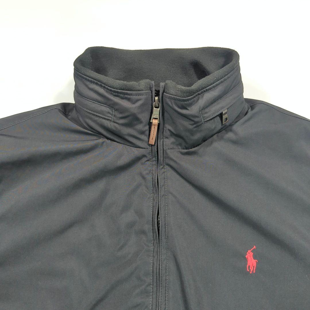 ポロラルフローレン Ｌ 中綿ナイロンジャケット フリース　ポニー刺繍