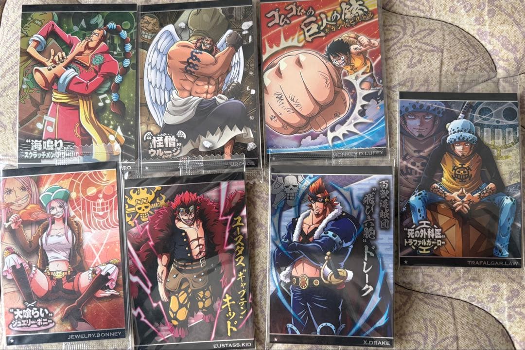 ワンピースウエハースカード　大量セット　袋未開封