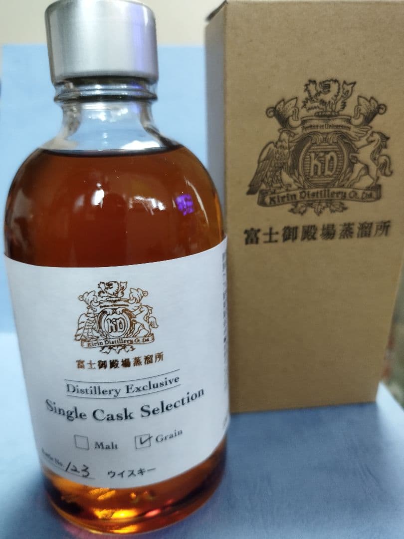 【１点物】ボトル詰めシングルミディアムグレーンウィスキープレミアナンバーボトル