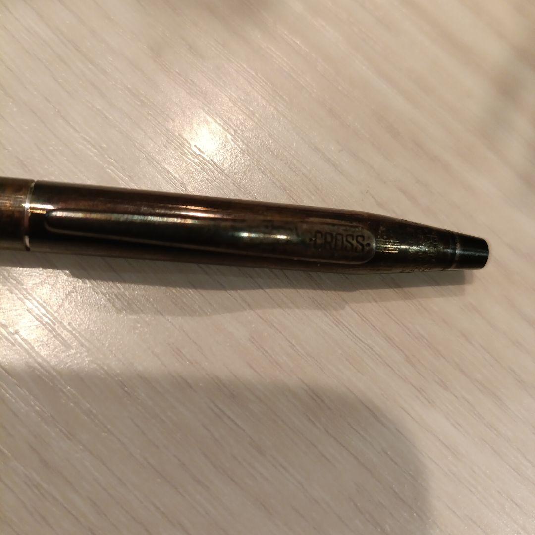 ビンテージ　CROSS　シルバーボールペン