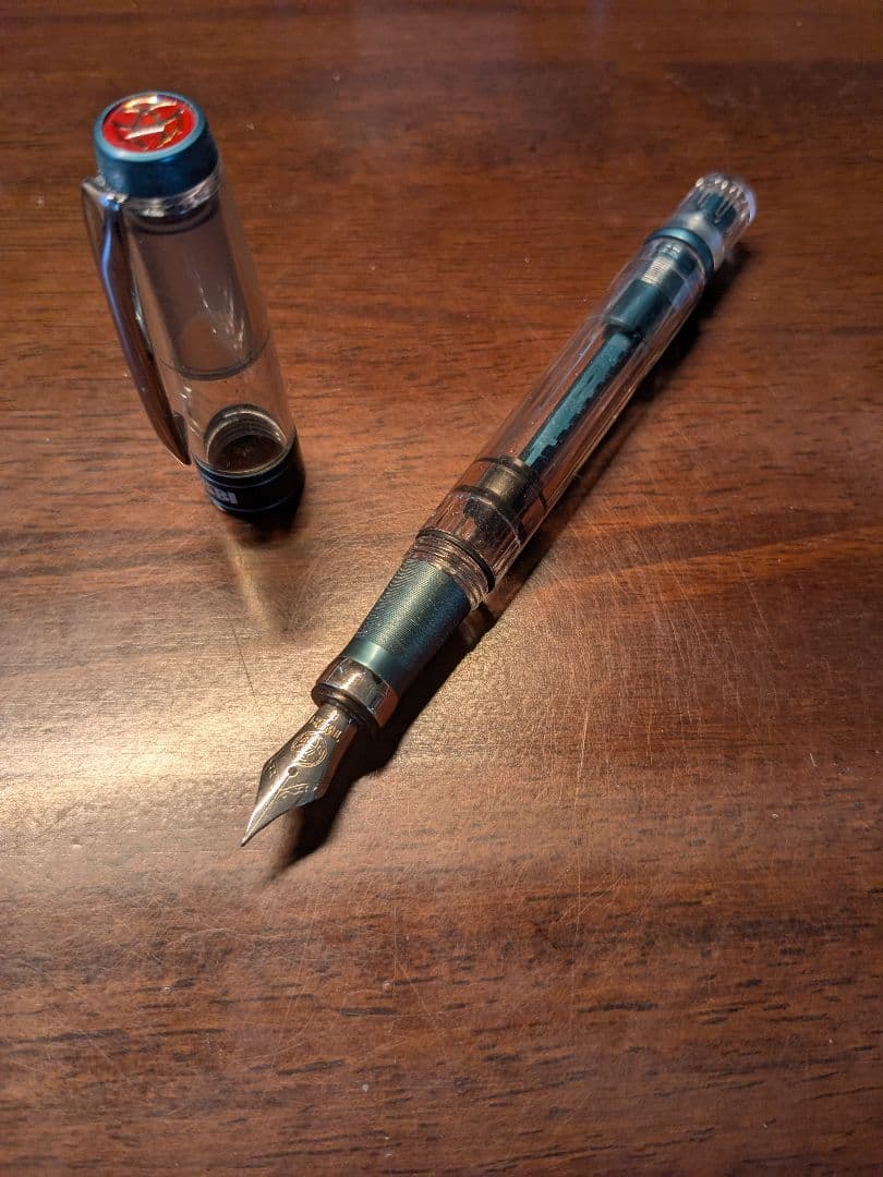 ツイスビー万年筆　ダイヤモンドALRプルシアンブルー 字幅EF