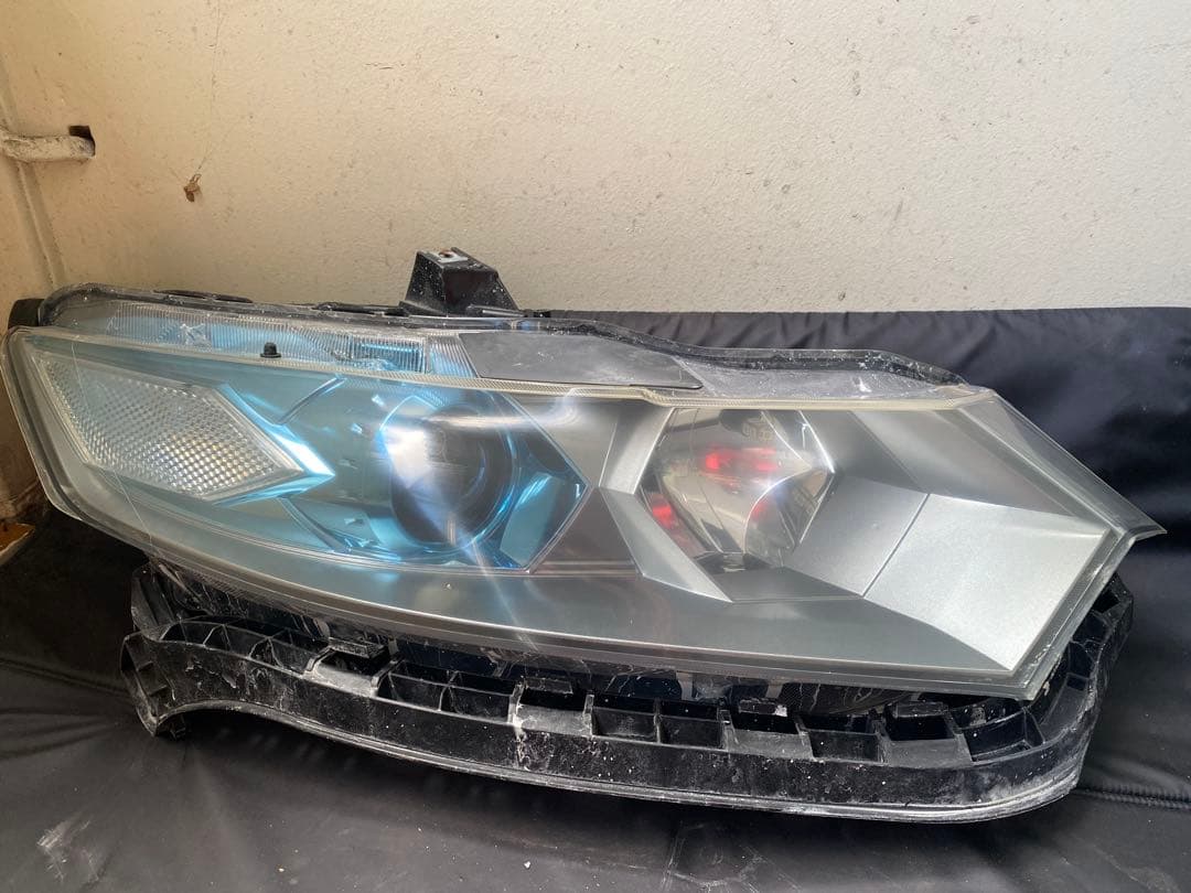 ホンダ インサイト ZE3 純正ヘッドライト 左右セット コーティング済み