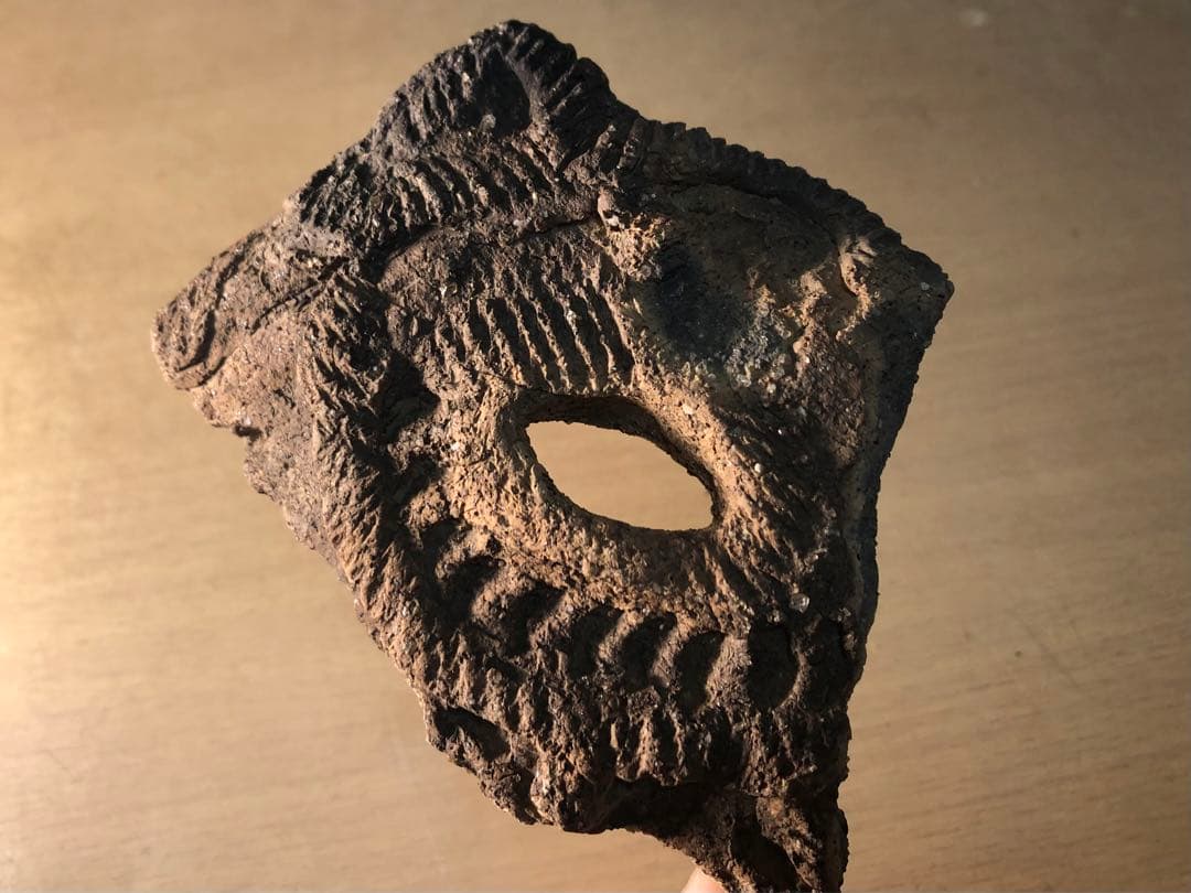 「土器の欠片 縁の部分 No.660」です。