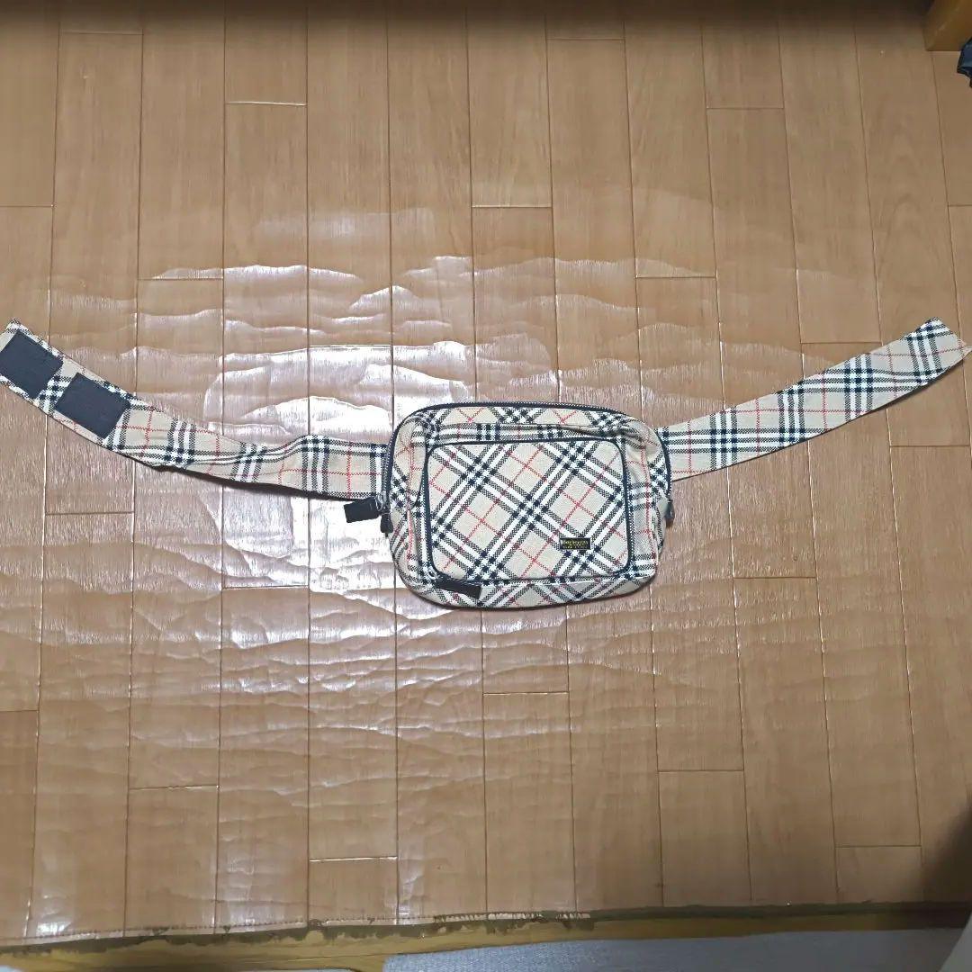 【値下】超美品☆BURBERRYバーバリーボディバッグウエストポーチ
