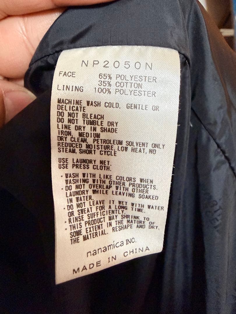 ジャケット・アウター NP2050N/Midweight 65/35 Mountain Coat BL