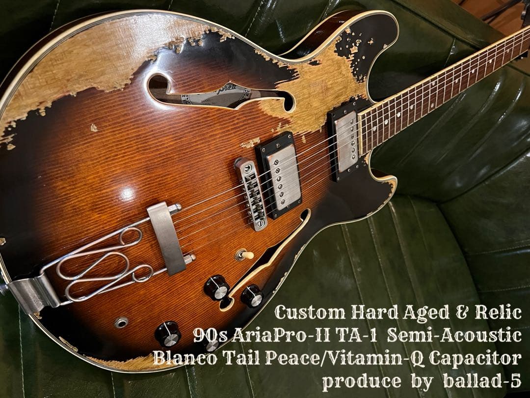 ハードレリック&エイジド90sセミアコースティック