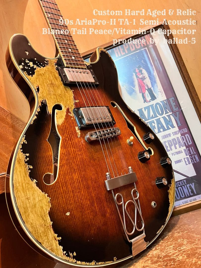 ハードレリック&エイジド90sセミアコースティック