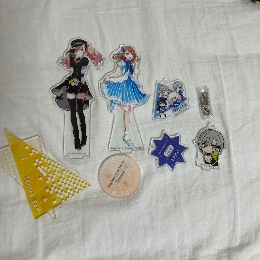 プロセカ まとめ売り アクリルスタンド 下敷き 缶バッチ ぬいぐるみ